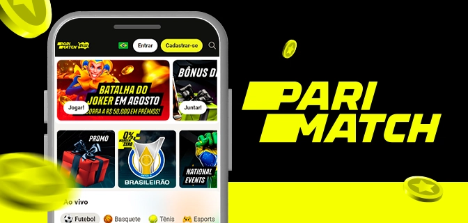 Parimatch App para Android e iOS — Todos os Recursos no seu Celular