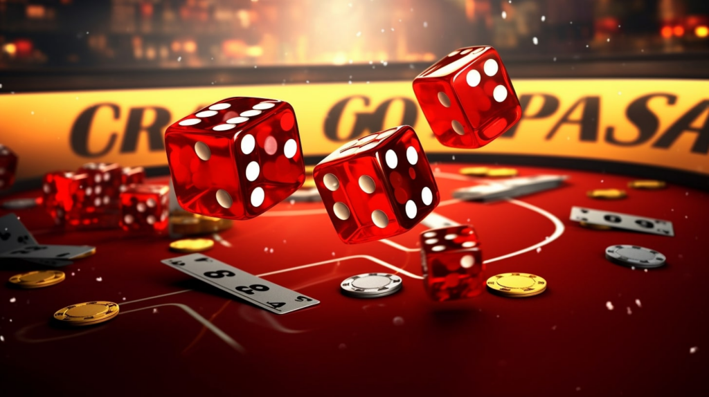 O que é craps?
Craps Online
Como jogar craps
