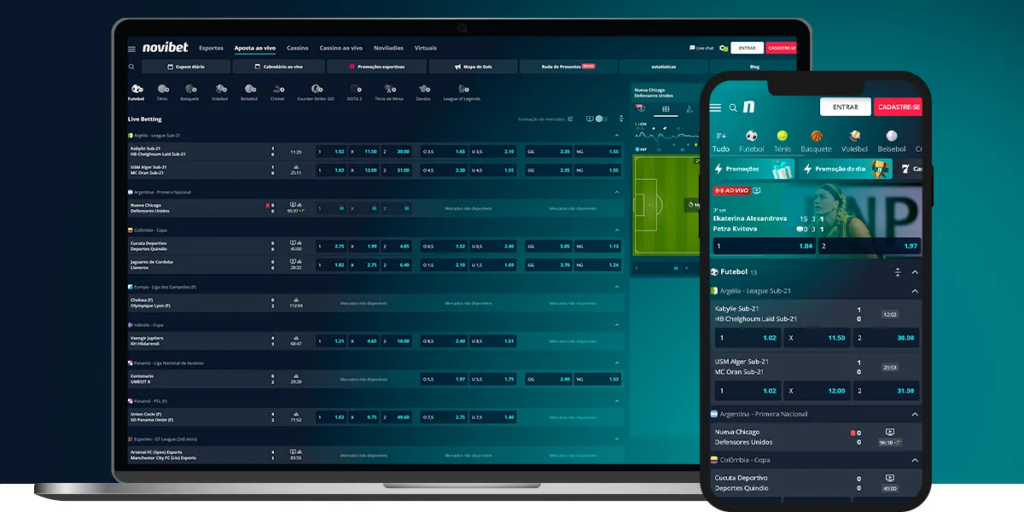 Apostas ao Vivo na Novibet — Livestreaming e Cash Out Disponíveis